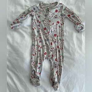 Caden Lane Christmas Footie Pajamas 3-6 M